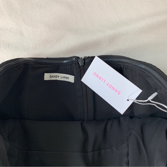 SANDY LIANG WALSH DRESS IN BLACK SIZE 4/SMALL - Picture 10 of 15